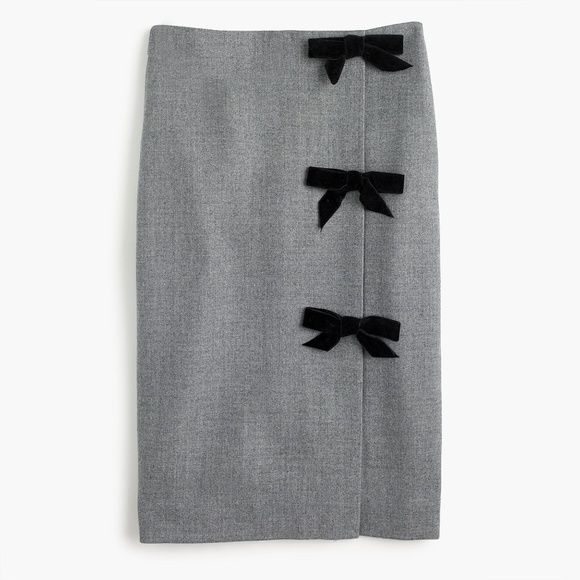 NWT J. Crew Bow Seam Pencil Skirt 8, 12P - Picture 5 of 5